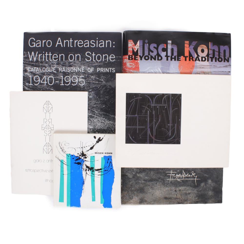 Appraisal: ANTREASIAN KOHN FRIEDLANDER ART MONOGRAPH BOOKS CATALOG RAISONNE EXHIBITION CATALOGS