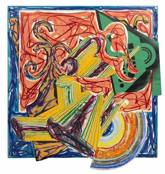 Appraisal: Frank Stella American b The Butcher Came and Slew the