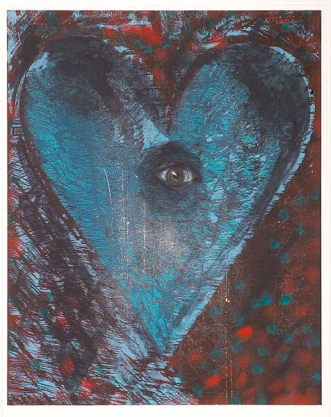 Appraisal: Jim Dine American born The Woodcut Self C Woodcut printed