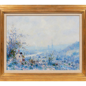 Appraisal: Jean-Pierre DuBord French b Rouen soleil dans la brume oil