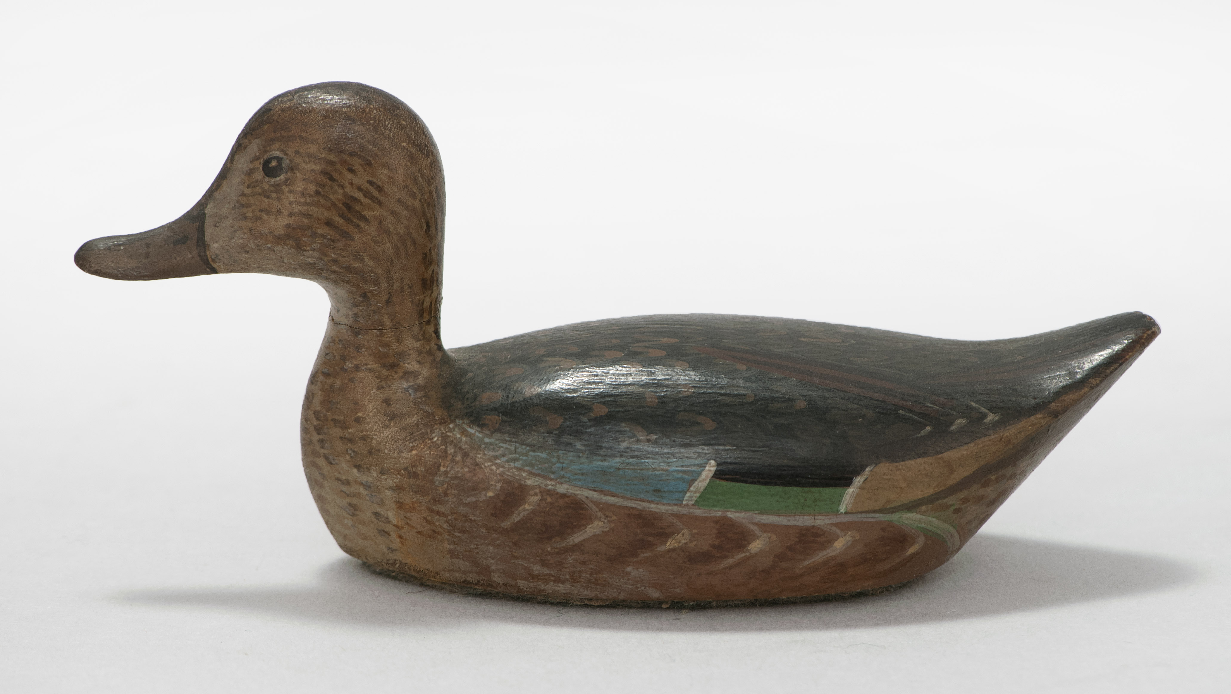 Appraisal: MINIATURE BLUE-WINGED TEAL HEN By George Boyd of Seabrook New