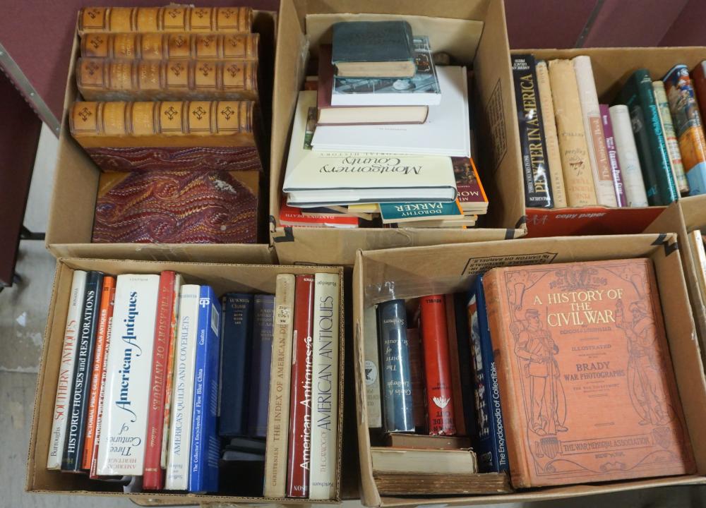 Appraisal: Library of Books including The American Cyclopedia and Antique Reference