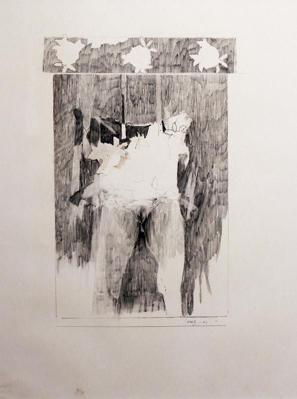 Appraisal: Ed Moses Born Ed Moses Born Pearl II Graphite on