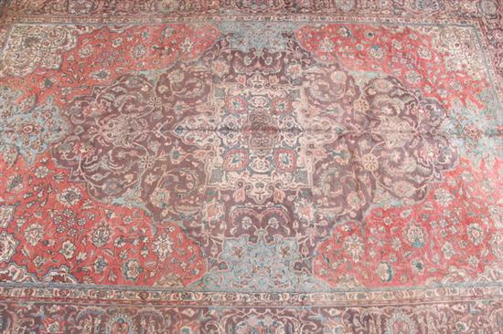 Appraisal: TABRIZ RUG ft in x ft