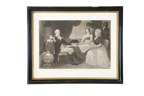 Appraisal: PORTRAIT OF THE WASHINGTON FAMILY AFTER EDWARD SAVAGE AMERICAN -