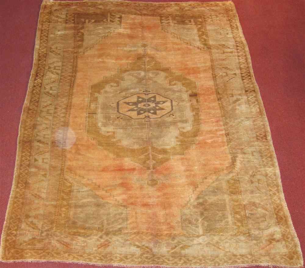 Appraisal: OUSHAK RUG approx ' '' x ' '' retail tag