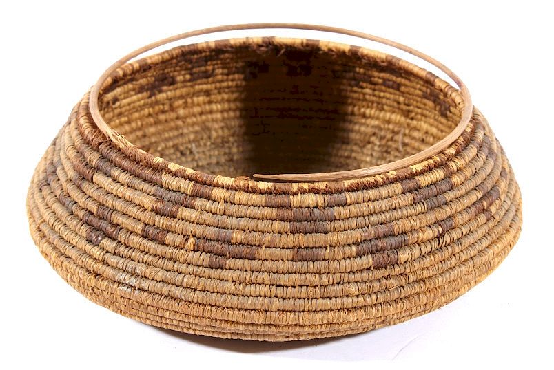 Appraisal: 's Pomo Native American Hand Woven Basket Available in this