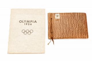 Appraisal: Jugend Ehrendienst Scrapbook Berlin Olympics German circa Berlin Olympic Games