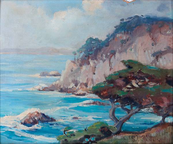 Appraisal: Orrin White American - Monterey Coast signed 'Orrin A White'