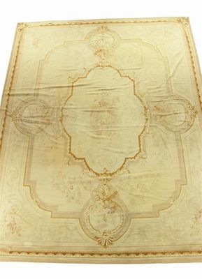 Appraisal: An Aubusson carpet France c in cm l in cm