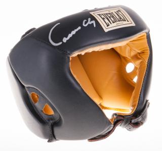 Appraisal: Cassius Clay Muhammad Ali Signed Headgear Everlast autographed headgear in