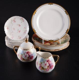 Appraisal: Royal Rudolstadt Haviland D C France Limoges Dinnerware assembled comprising