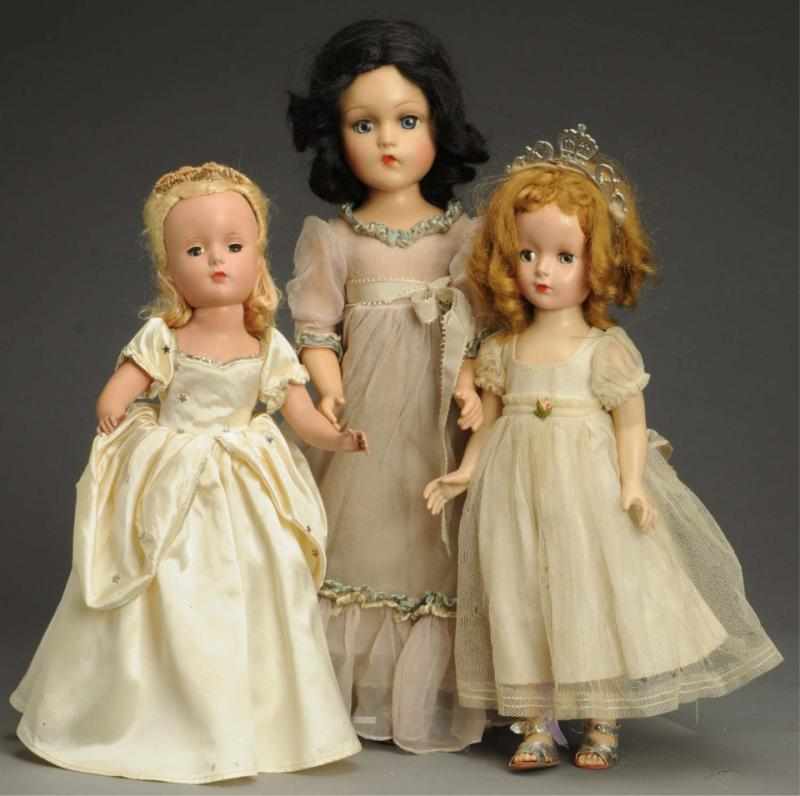 Appraisal: Lot of Madame Alexander Dolls Composition Scarlett O Hara in