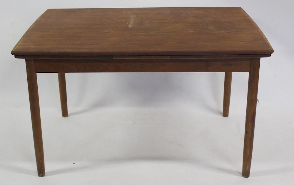 Appraisal: MIDCENTURY Teak Refractory Table From the estate of a well