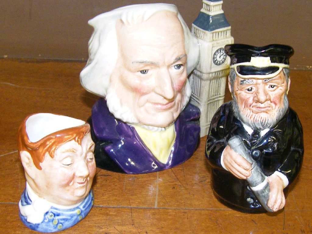 Appraisal: Royal Doulton character jug - John Doulton - D The