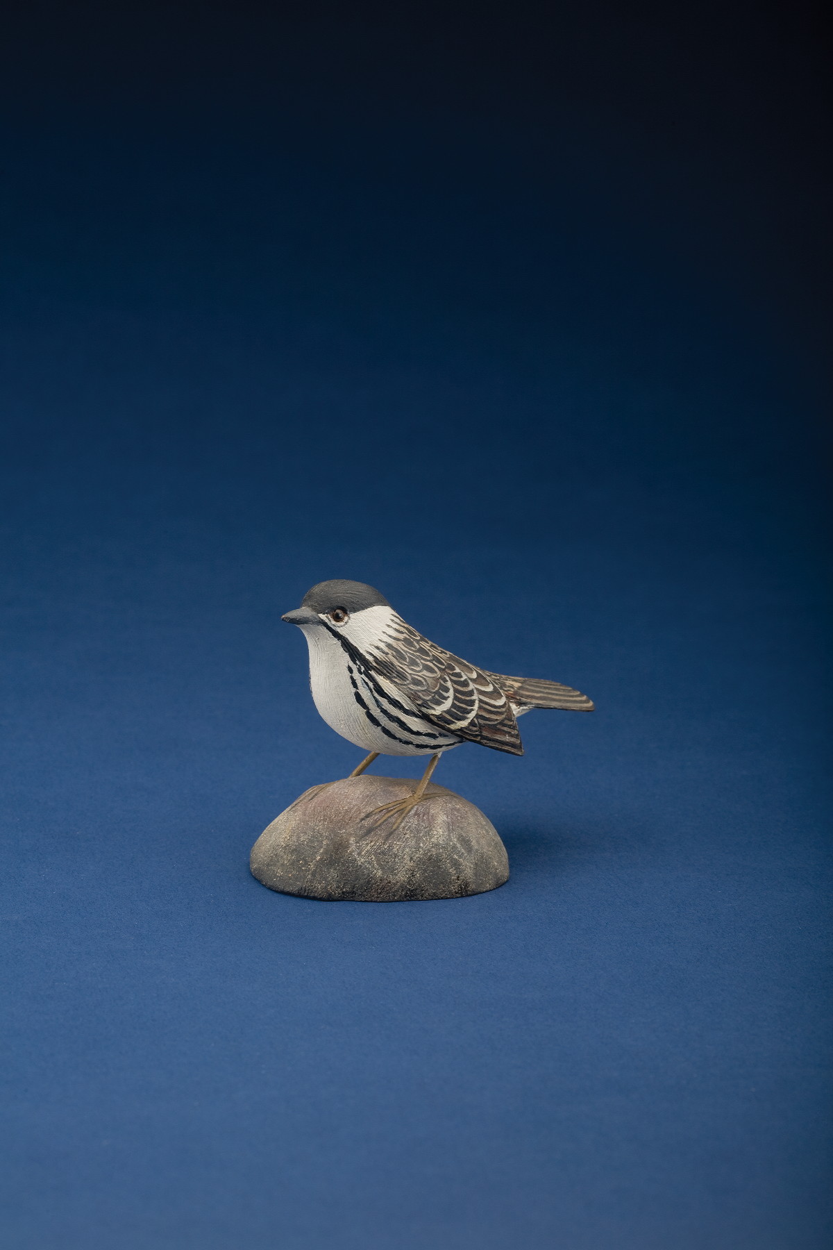 Appraisal: JESS BLACKSTONE AMERICAN - CARVED AND PAINTED BLACK POLL WARBLER