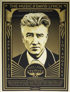 Appraisal: Shepard Fairey Music of David Lynch Screenprint CALIFORNIA SOUTH CAROLINA