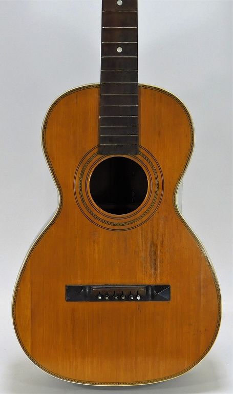 Appraisal: Spanish Acoustic Parlor String Guitar Spain Early th Century Features