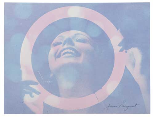 Appraisal: JAMES ROSENQUIST Somewhere to Light Color screenprint x mm x