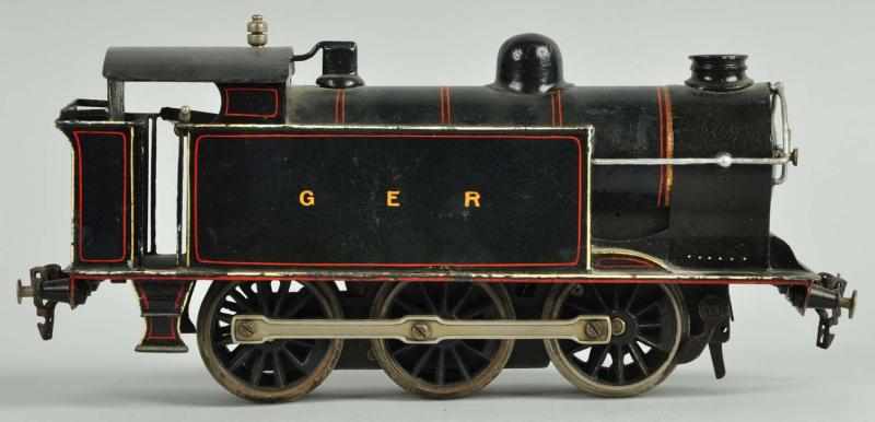 Appraisal: Marklin Gauge Six Wheel Tank Train Locomotive Description German Clockwork