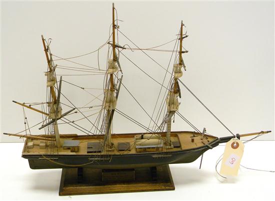 Appraisal: SHIP MODEL Le Baron Bonney Newburyport MA wooden Clipper ship