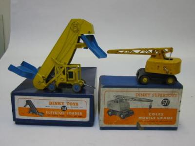 Appraisal: Coles Mobile Crane Elevator Loader boxed F