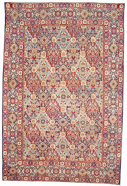 Appraisal: A Kerman carpet South Central Persia late th century size