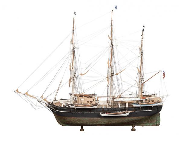 Appraisal: Model of the New Bedford Whaleship Charles W Morgan by