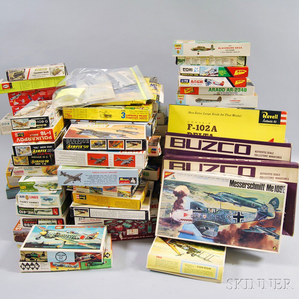 Appraisal: Large Collection of Mostly s and s Boxed Aviation Model