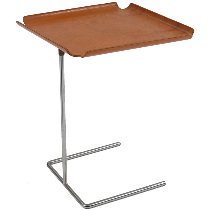 Appraisal: George Nelson tray table by Herman Miller s molded ash