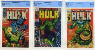 Appraisal: Marvel Comics Incredible Hulk No CBCS UNITED STATES TH CENTURY