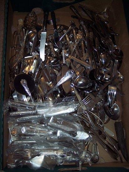 Appraisal: Sundry plated flatware