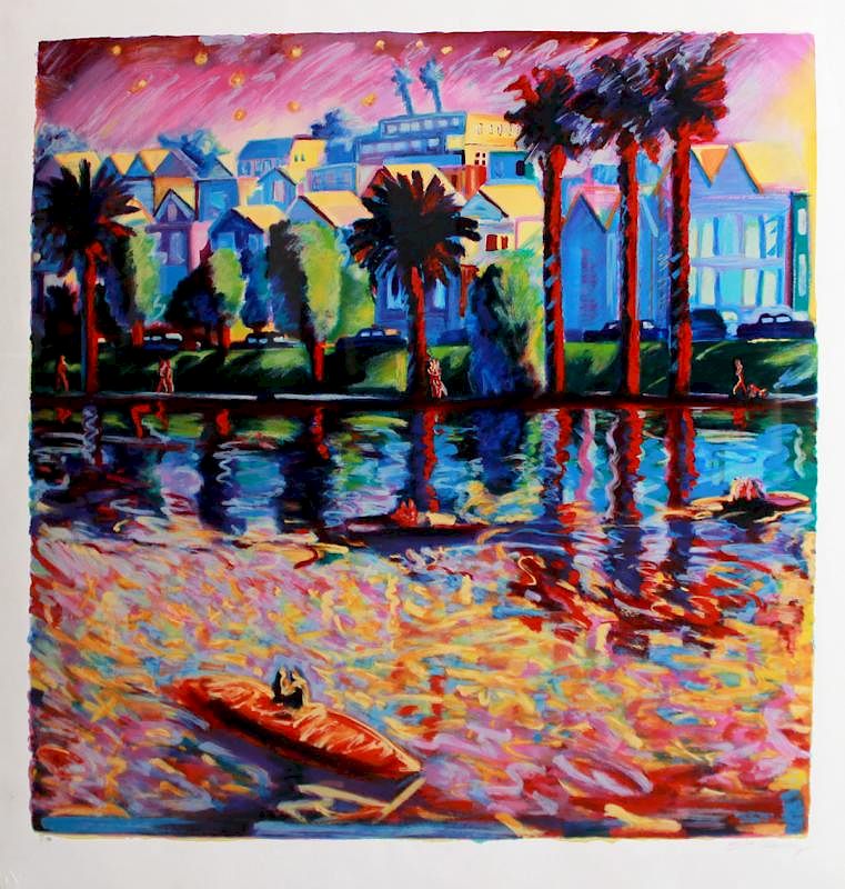 Appraisal: Carlos Almaraz - Carlos Almaraz - Echo Park Three Silkscreen