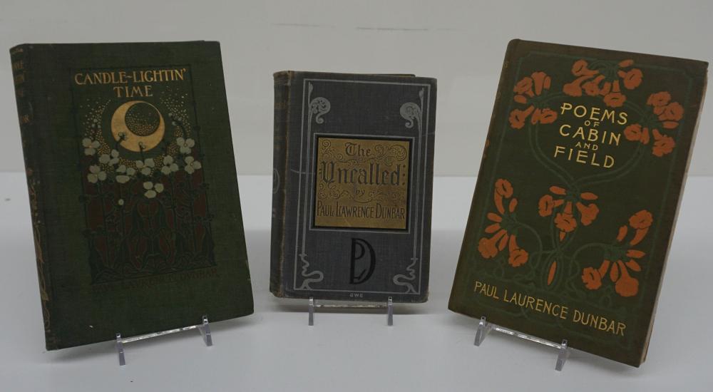 Appraisal: PAUL LAURENCE DUNBAR THE UNCALLED PUBLISHED CANDLE LIGHTIN' TIME FIRST