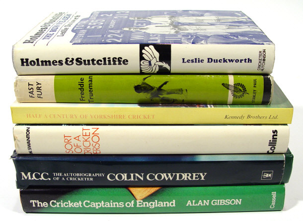 Appraisal: Six signed cricket related books various titles by Sir Leonard