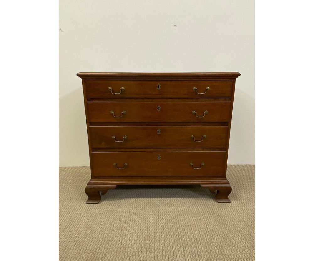 Appraisal: Chippendale Walnut Chest of Drawers Chippendale walnut chest of drawers