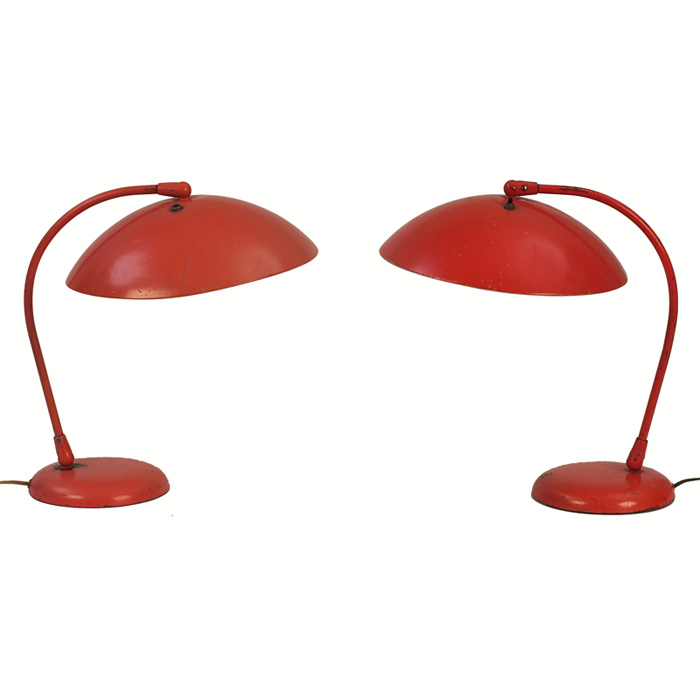 Appraisal: Kurt Versen table lamps pair by Kurt Versen Inc s