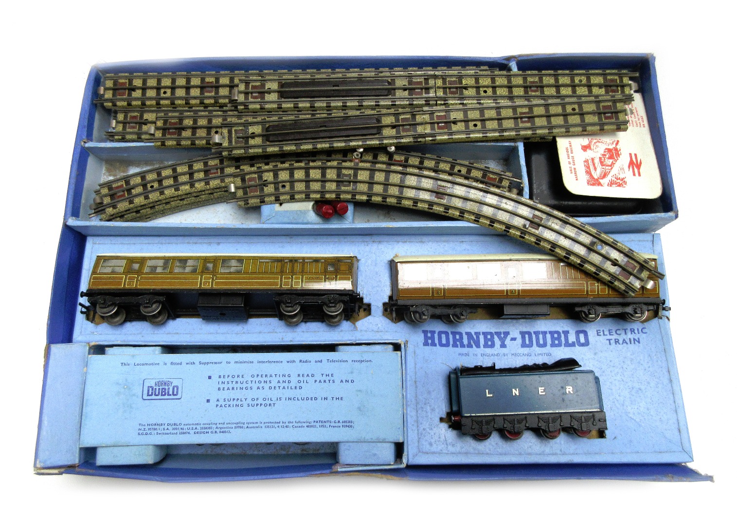 Appraisal: Railway interest a Hornby gauge train set including 'Sir Nigel