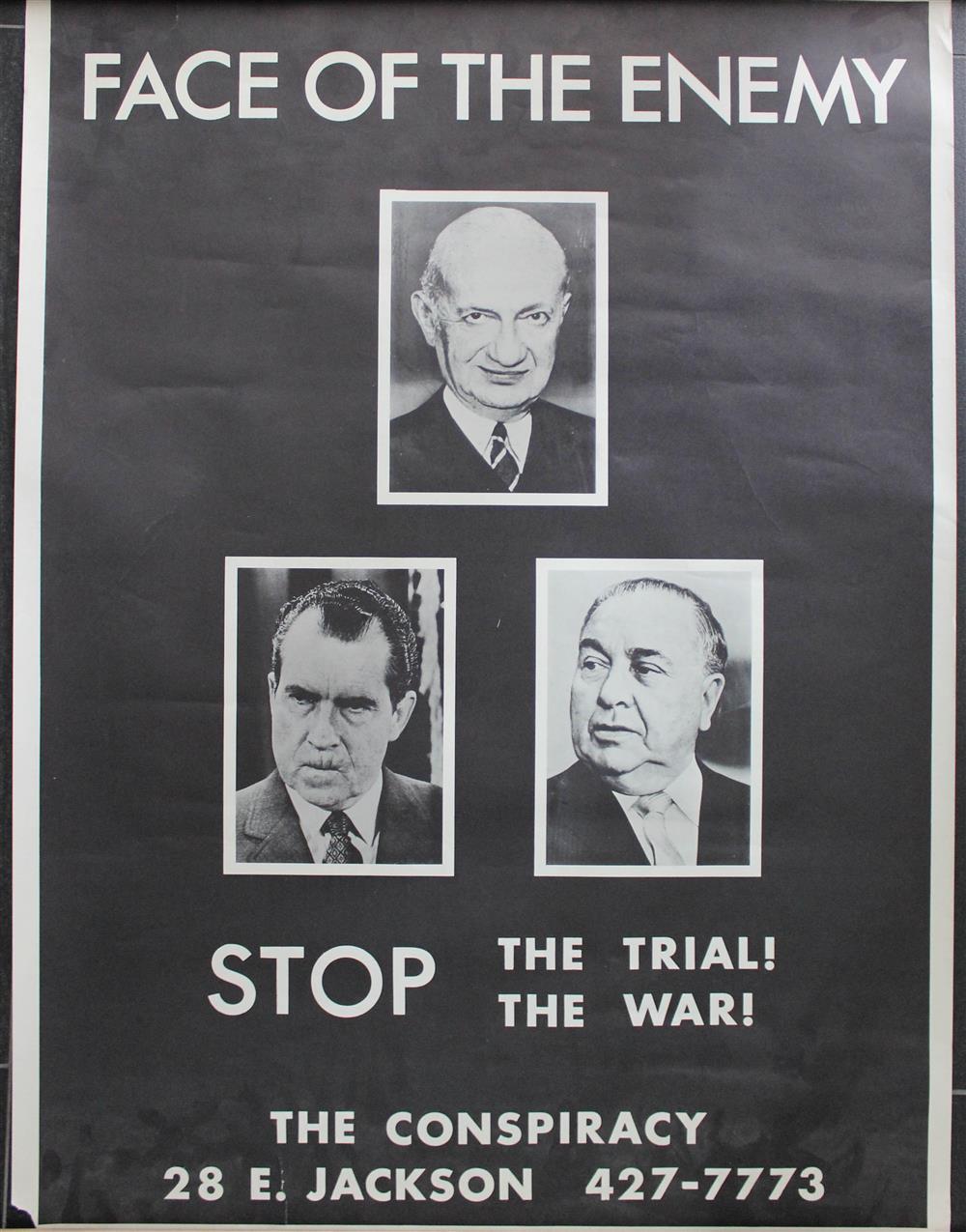 Appraisal: THE CONSPIRACY FACE OF THE ENEMY STOP THE TRIAL THE