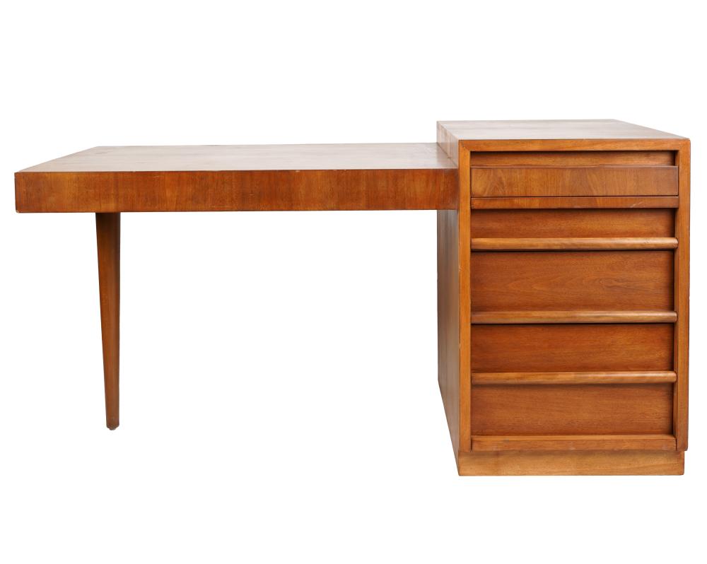 Appraisal: TH ROBSJOHN-GIBBINGS WIDDICOMB DESK s with manufacturer's label inches wide