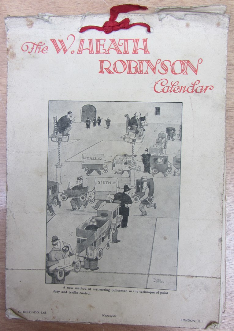 Appraisal: HEATH ROBINSON - The W Heath Robinson Calendar for pictorial