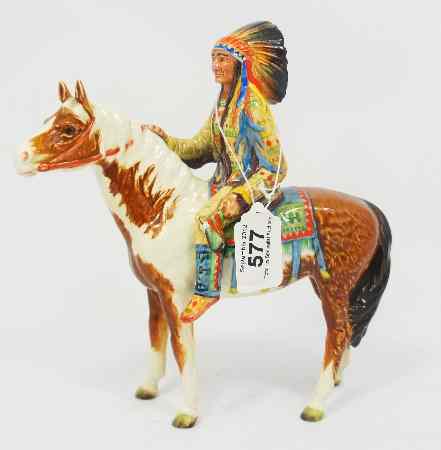 Appraisal: Beswick Indian on Skewbald Horse