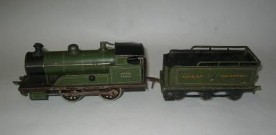 Appraisal: Bing clockwork - - tender locomotive finished in G W