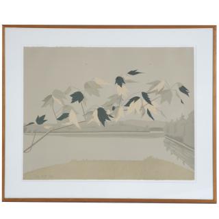 Appraisal: Alex Katz signed limited ed lithograph Alex Katz signed limited