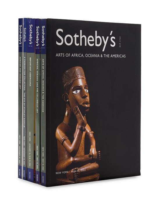 Appraisal: Sale Lot A Collection of Sotheby's Auction Catalogues comprising publications