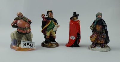 Appraisal: Royal Doulton miniature figures Good King Wenceslas HN Town Crier