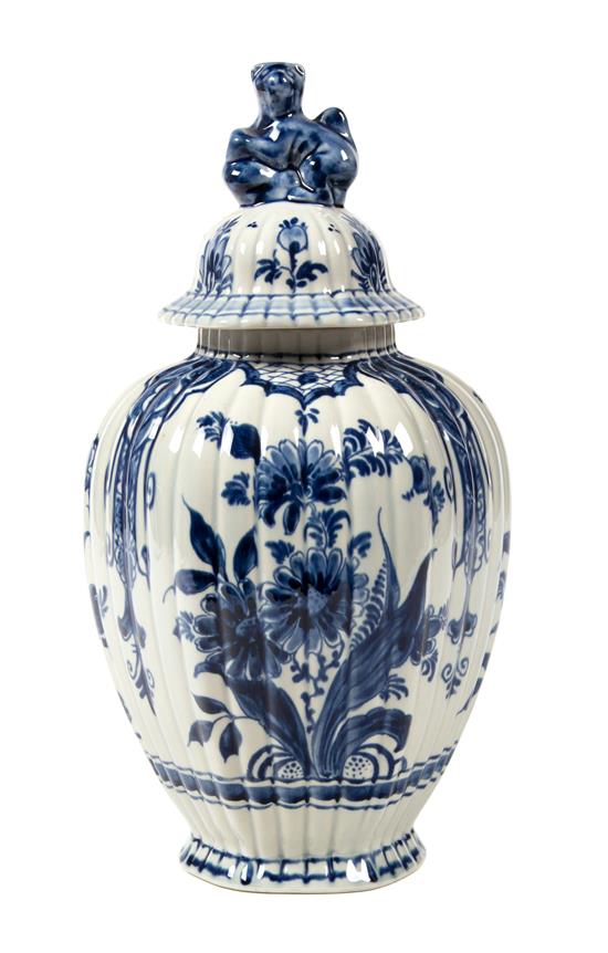 Appraisal: Sale Lot A Royal Delft Vase th century of baluster