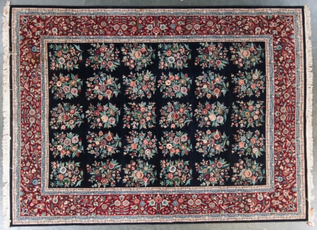 Appraisal: Pak Sarouk carpet Pakistan circa approx x