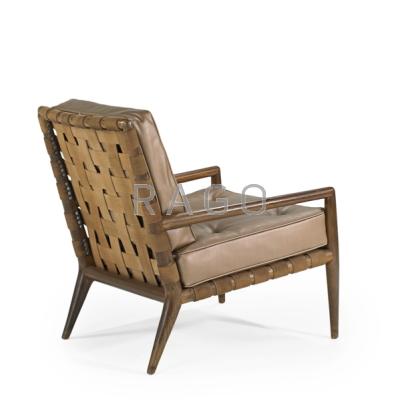 Appraisal: T H ROBSJOHN GIBBINGS WIDDICOMB Lounge chair USA s Birch