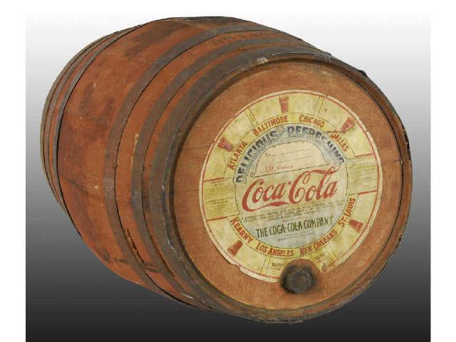 Appraisal: Small Coca-Cola Syrup Dispenser Description s to s Nice surviving